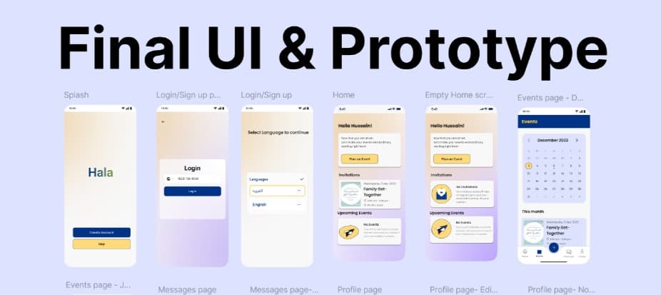 Mobile App UI/UX